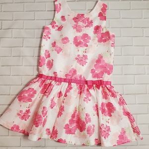 Gymboree pink flower dress size 10